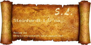 Steinhardt Léna névjegykártya
